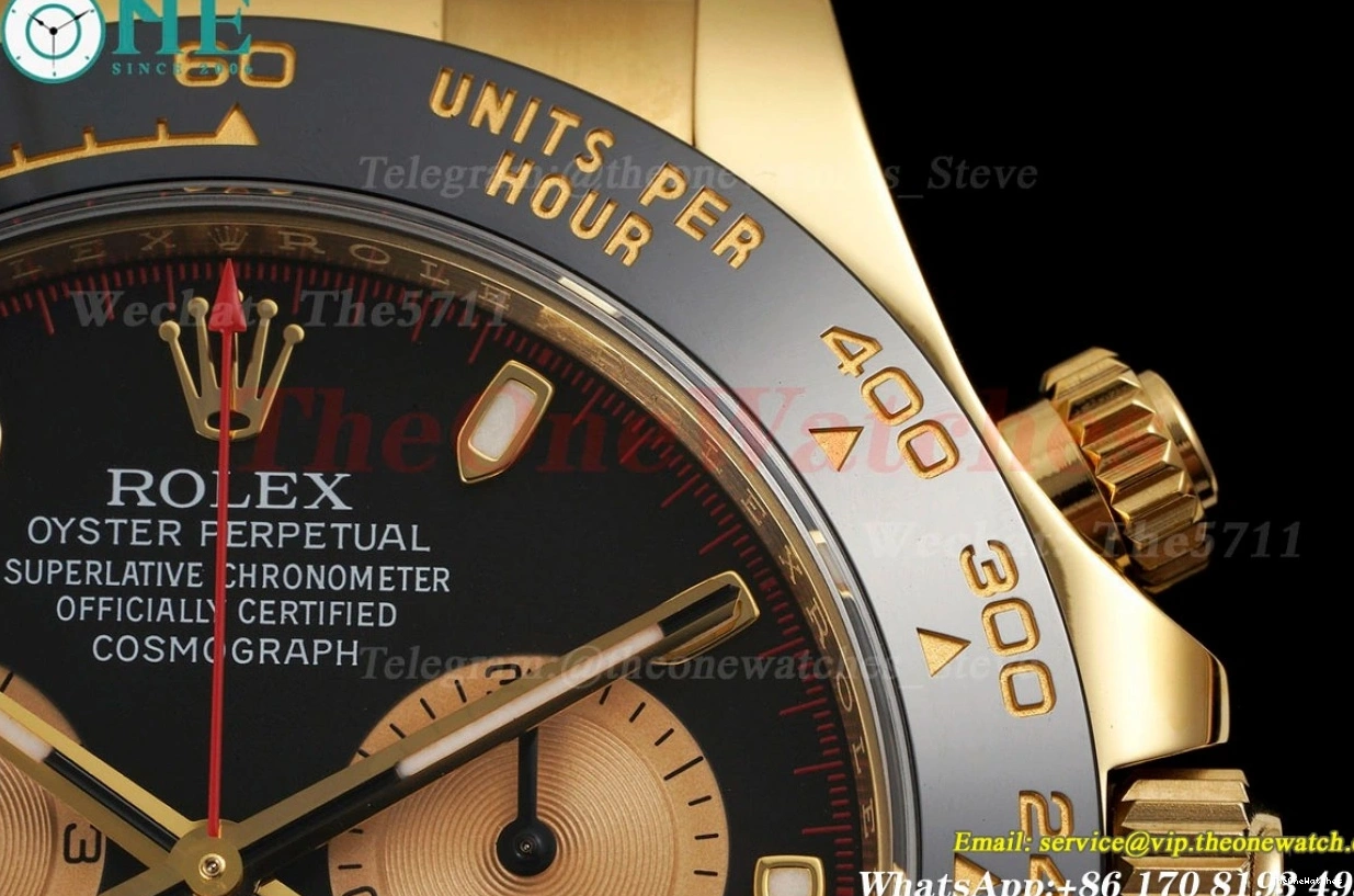 Paul RU YG 40MM Clean 116518 Newman Daytona DD4130 0519